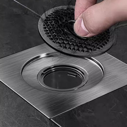 Anti-odour floor drain in stainless steel