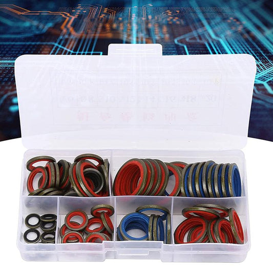 Assorted sealing gasket set 100/245 pcs