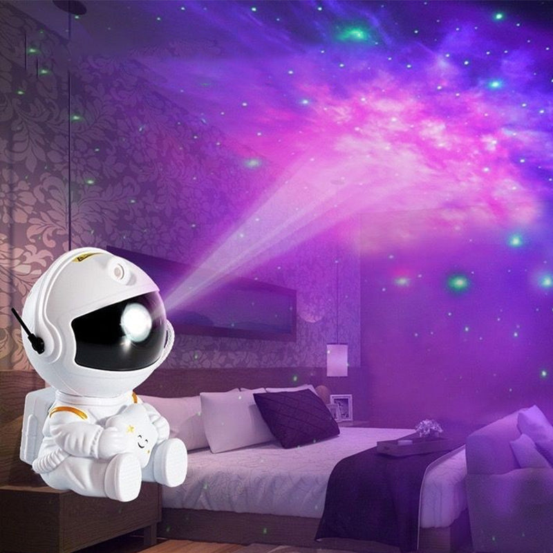 Astronaut starry sky projector light - nocturnal magic