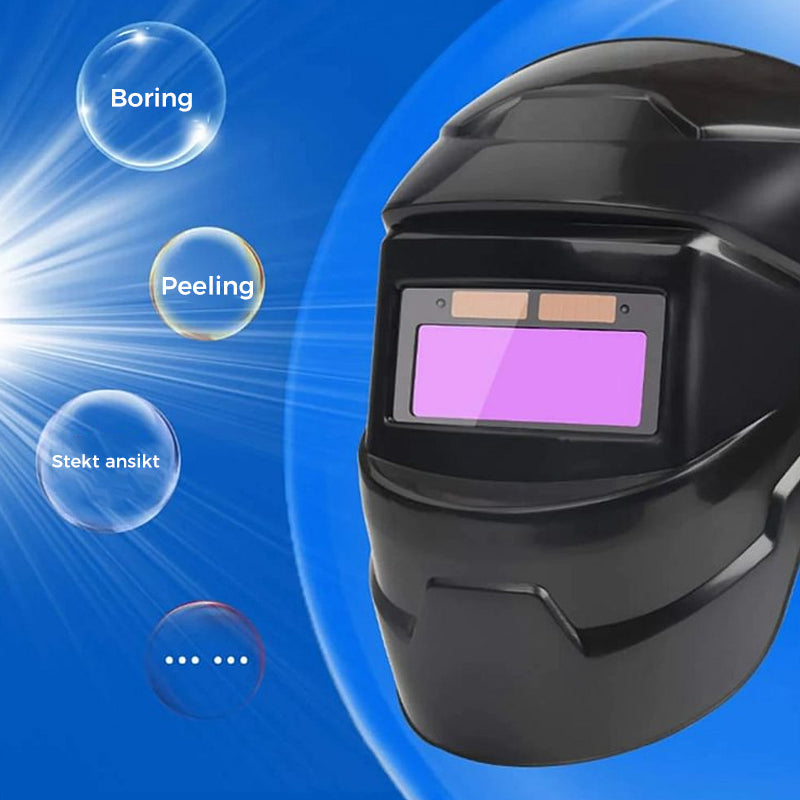 Auto-dimming welding goggles - protection &amp; comfort