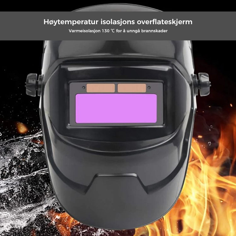 Auto-dimming welding goggles - protection &amp; comfort