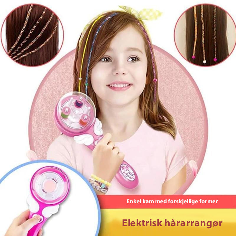 Automatic hair braiding tool - quick &amp; easy hairstyle magic