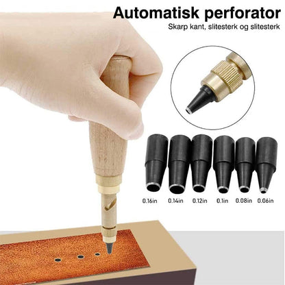 Automatic Hole Punch Tool - 6 Sizes