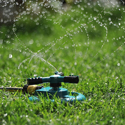 Automatic rotating sprinkler 360° - efficient watering