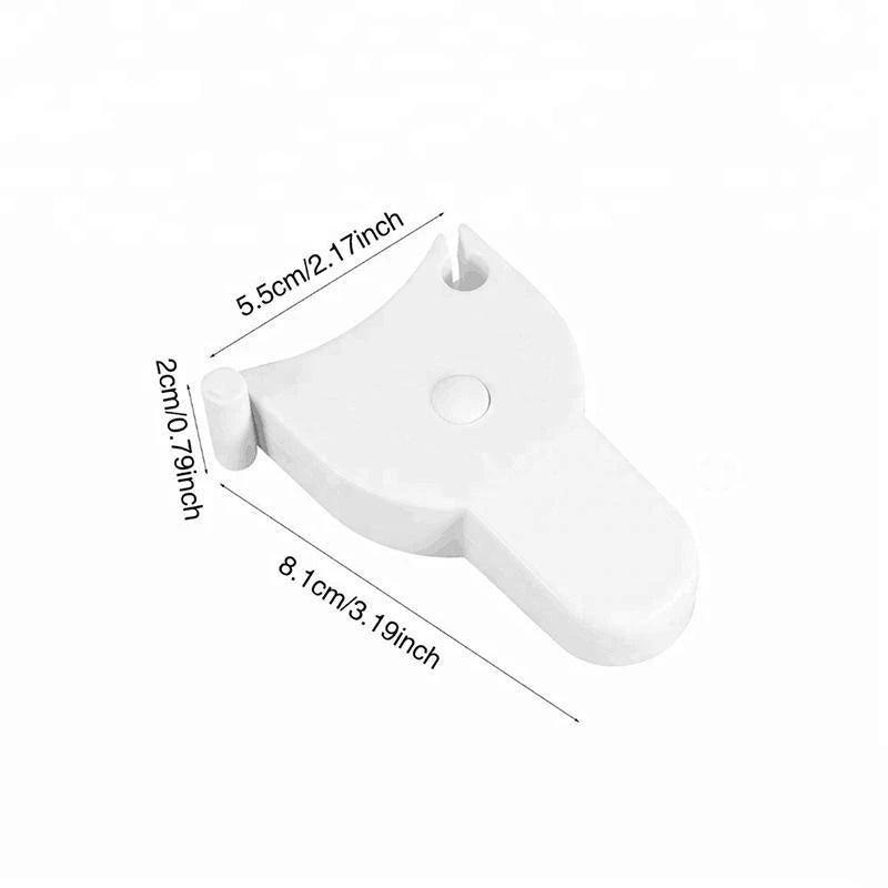 Automatic rolling measuring tape for accurate circumference measurement