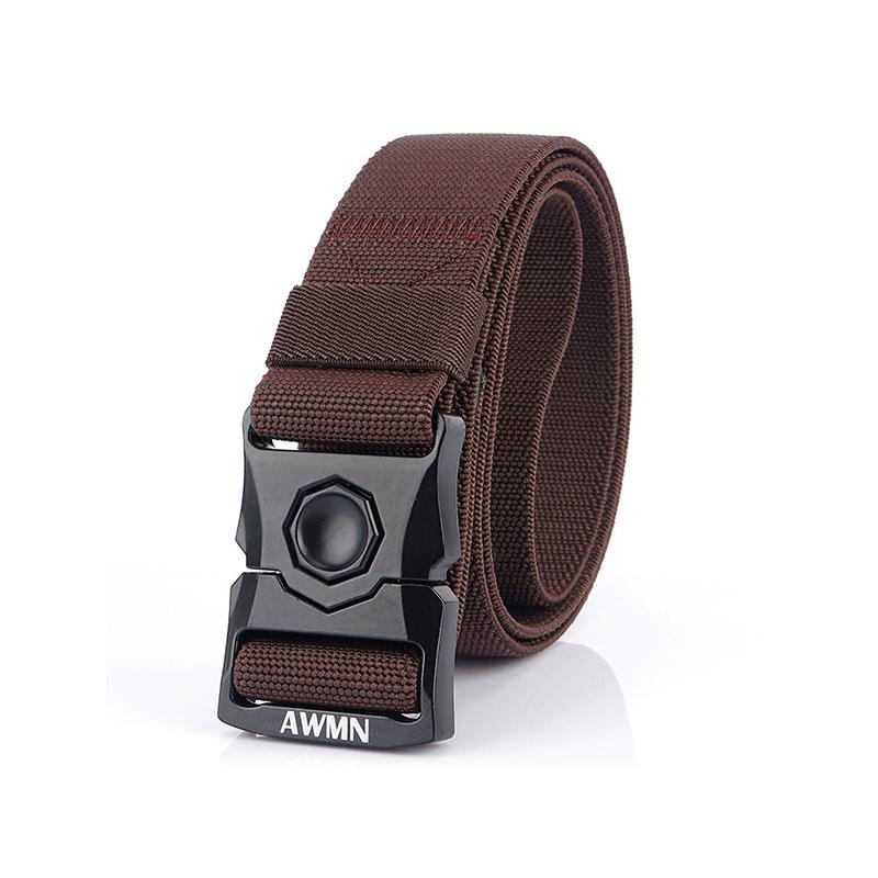 Automatic buckle tactical belt - breathable and durable