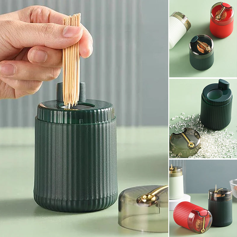 Automatic toothpick dispenser - pop-up design