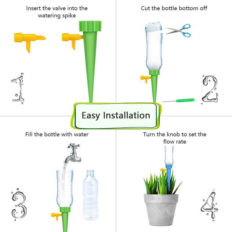 Automatic watering control system for plants