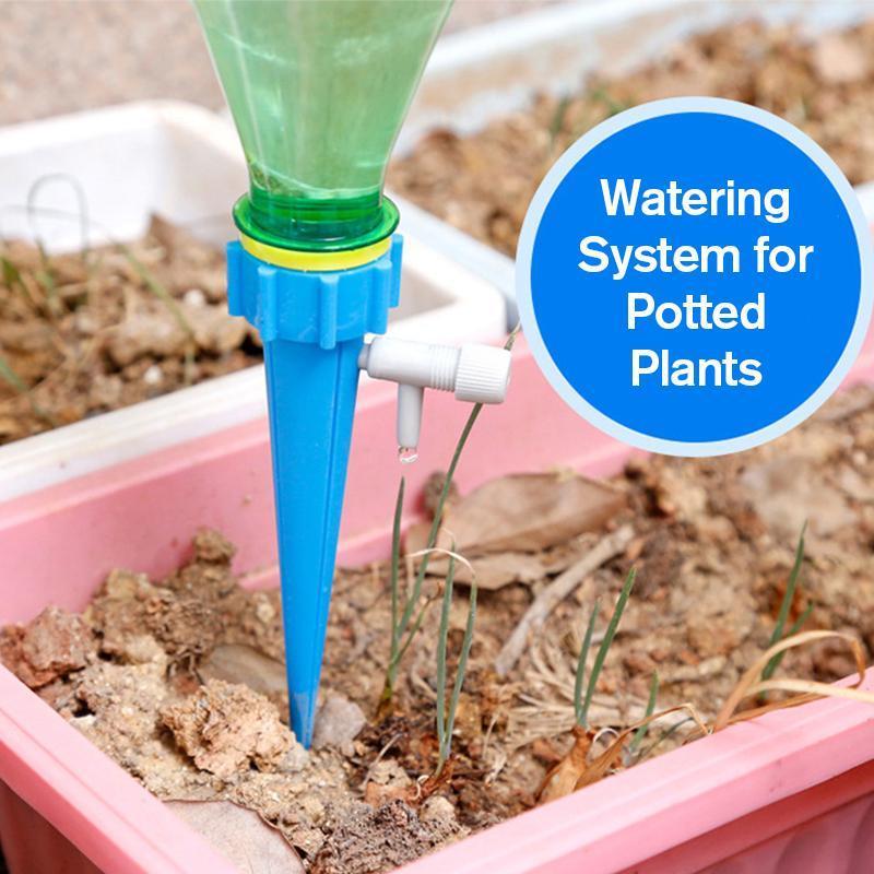 Automatic watering control system for plants