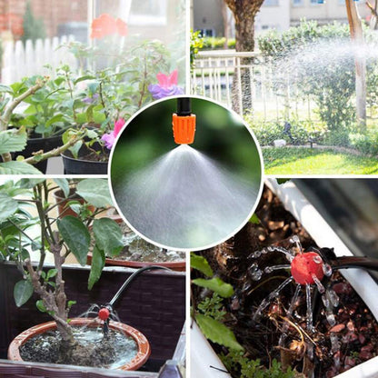 Automatic irrigation system for mist cooling