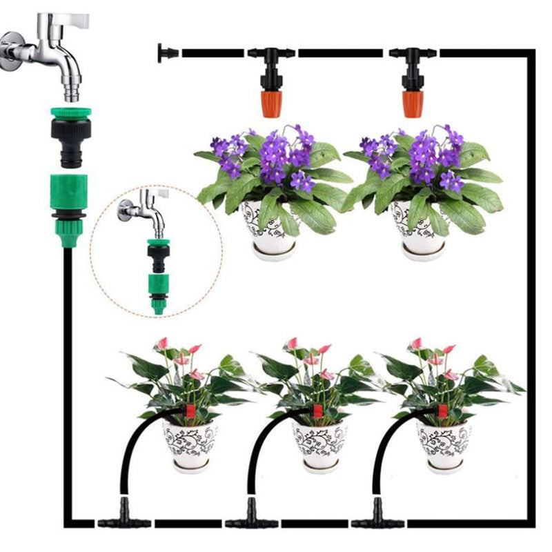 Automatic irrigation system for mist cooling