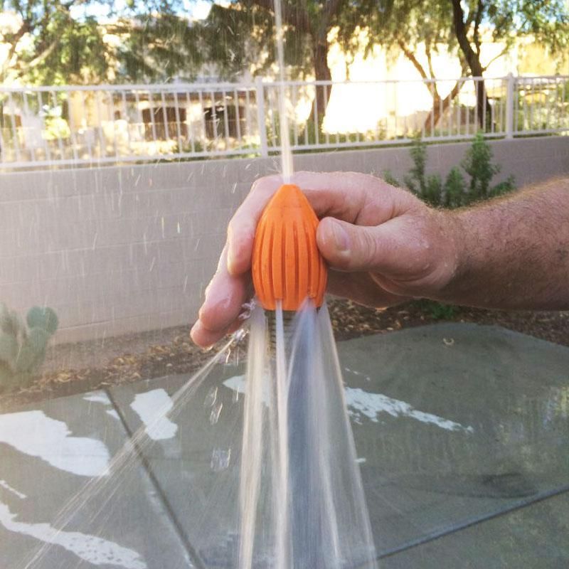 Drain cleaner nozzle for garden hose - effective cleaning