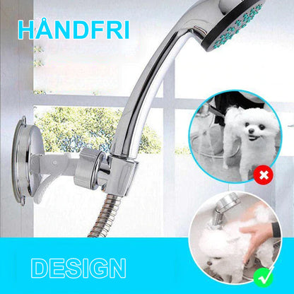 Detachable shower head holder with strong suction power