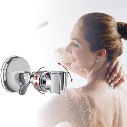 Detachable shower head holder with strong suction power