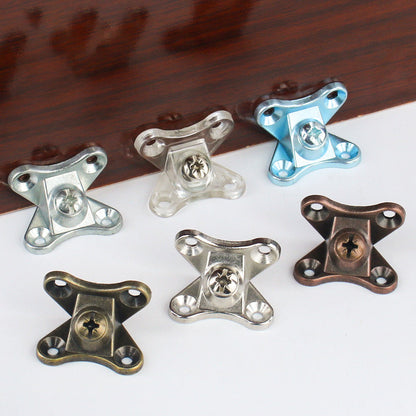 Removable corner support for furniture - zinc alloy