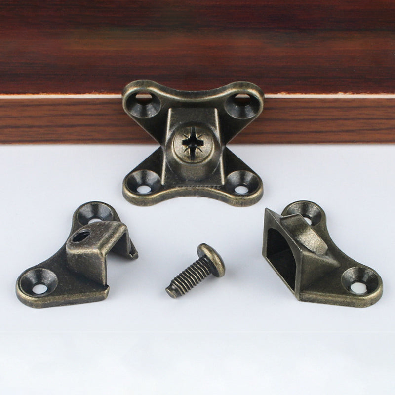 Removable corner support for furniture - zinc alloy