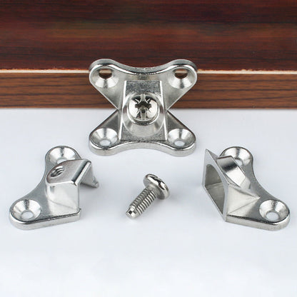 Removable corner support for furniture - zinc alloy