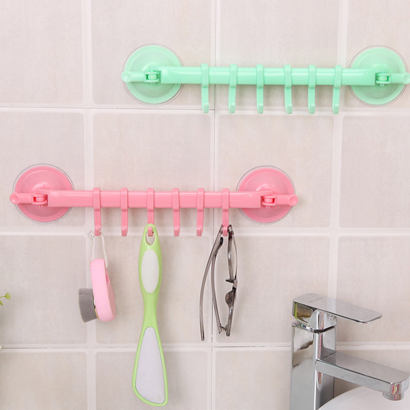 Detachable hooks with suction cup - easy and gentle hanging