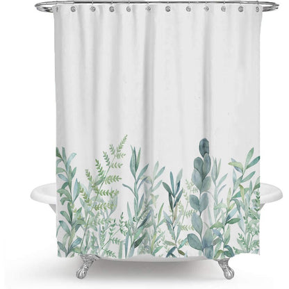 Shower curtain in spring design