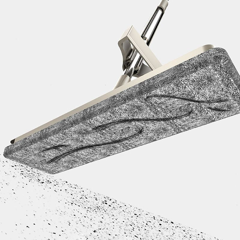 Flat mop with scraping function - width 42 cm