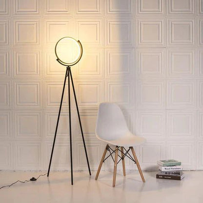 Halo LED floor lamp