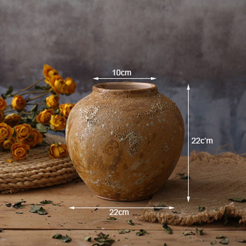 Handmade stone vase 