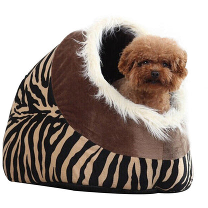 Dog bed with cave