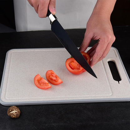 Quick-defrosting cutting board for efficient cooking