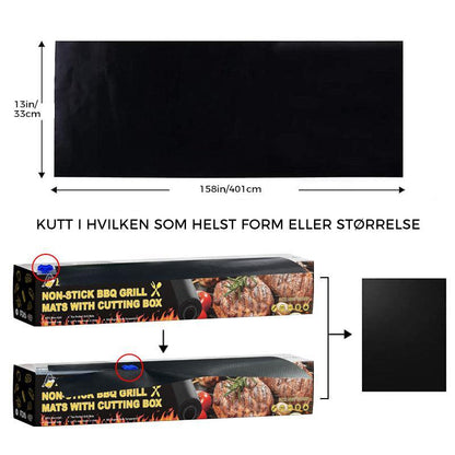 Grill mat (non-stick) - can be cut to the desired size