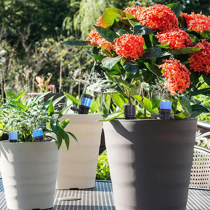 Adjustable garden watering set for efficient watering