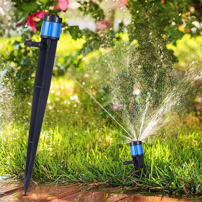 Adjustable garden watering set for efficient watering