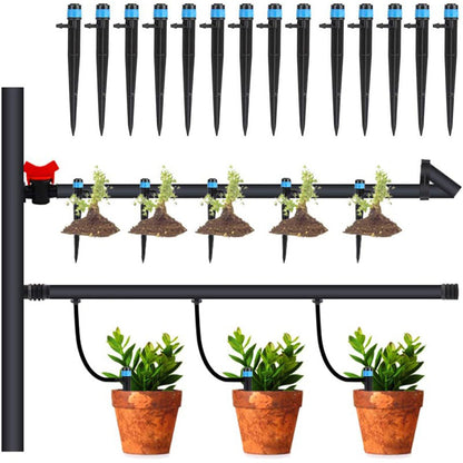 Adjustable garden watering set for efficient watering