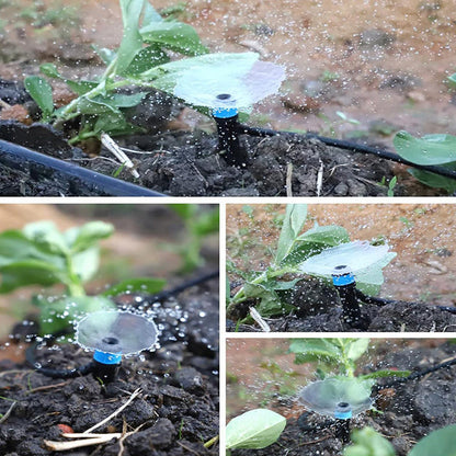 Adjustable garden watering set for efficient watering