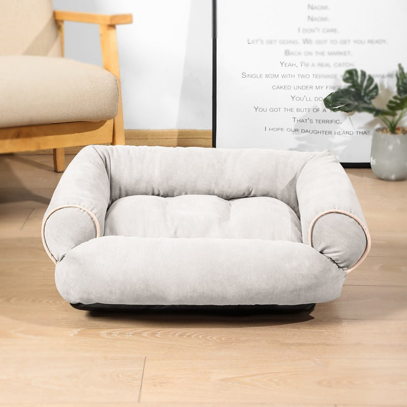 Comfortable dog sofa in several colors and sizes