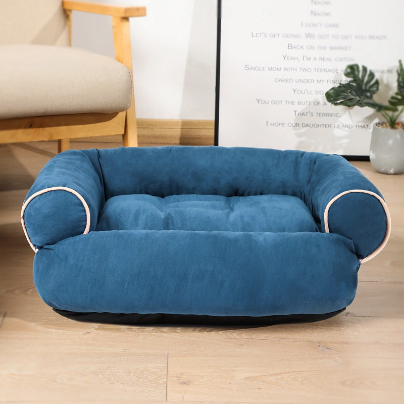 Comfortable dog sofa in several colors and sizes