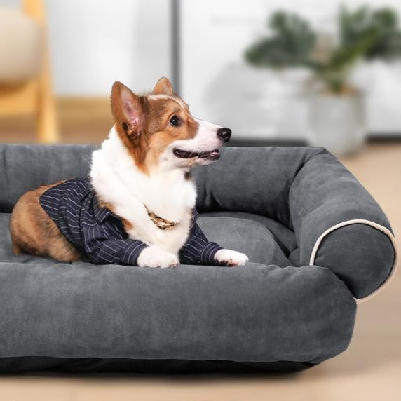 Comfortable dog sofa in several colors and sizes