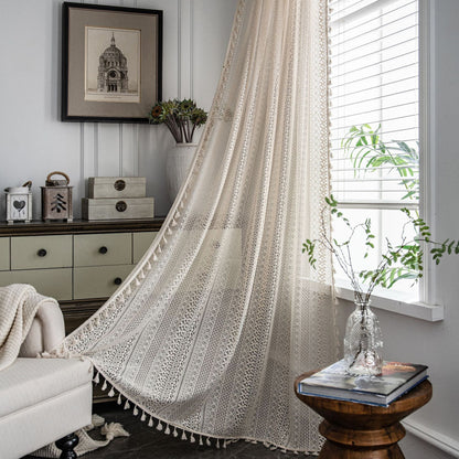 Summer airy curtains