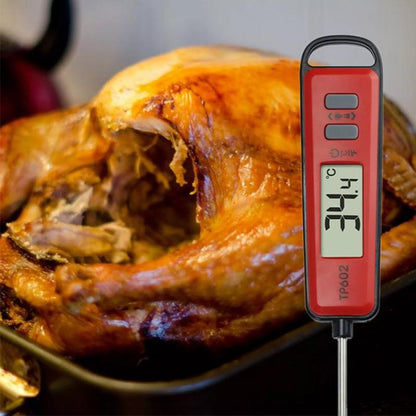 Food thermometer with instant reading and long probe