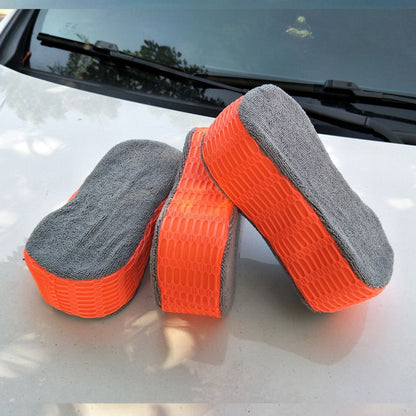 Microfiber sponge for car washing