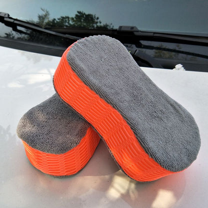 Microfiber sponge for car washing