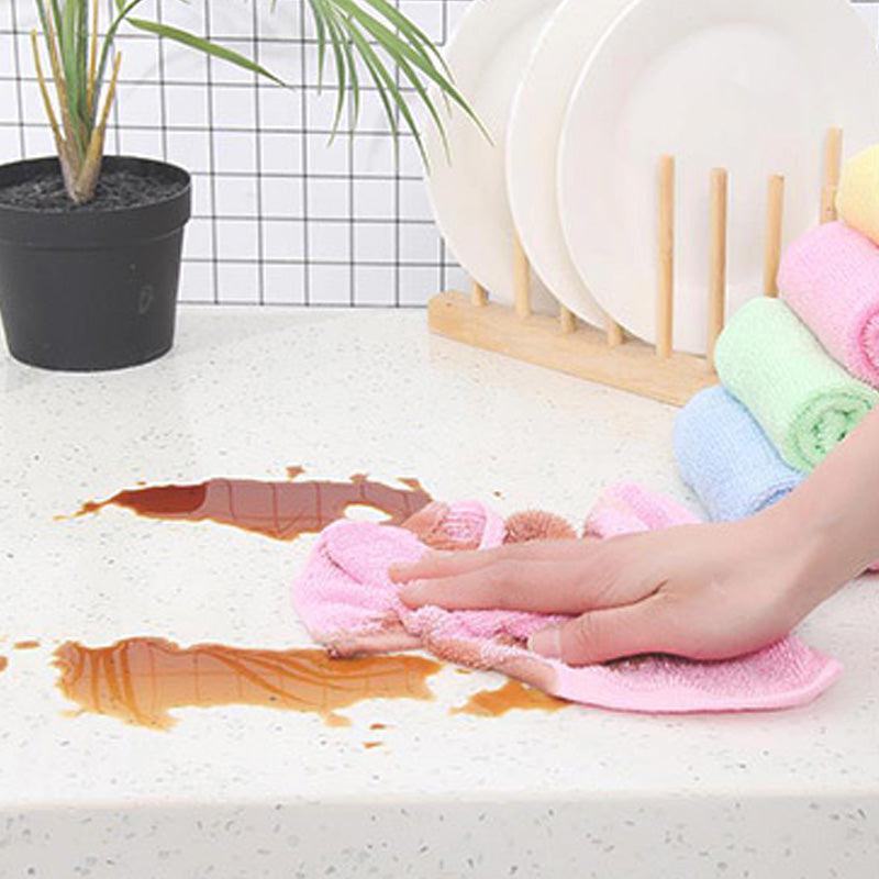 Multifunctional cloths in wood fiber - cleaning without scratches