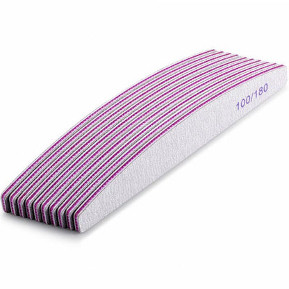 Nail file set 100/180 - 5pk/10pk