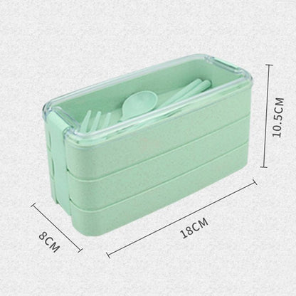 Organic lunch box - environmentally friendly &amp; practical