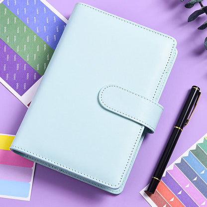 Finance organizer set with budget binder and zipped pockets