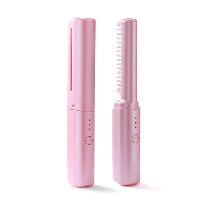 Rechargeable mini hair straightener - portable and efficient