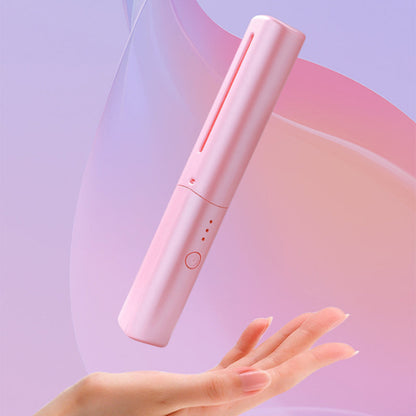 Rechargeable mini hair straightener - portable and efficient