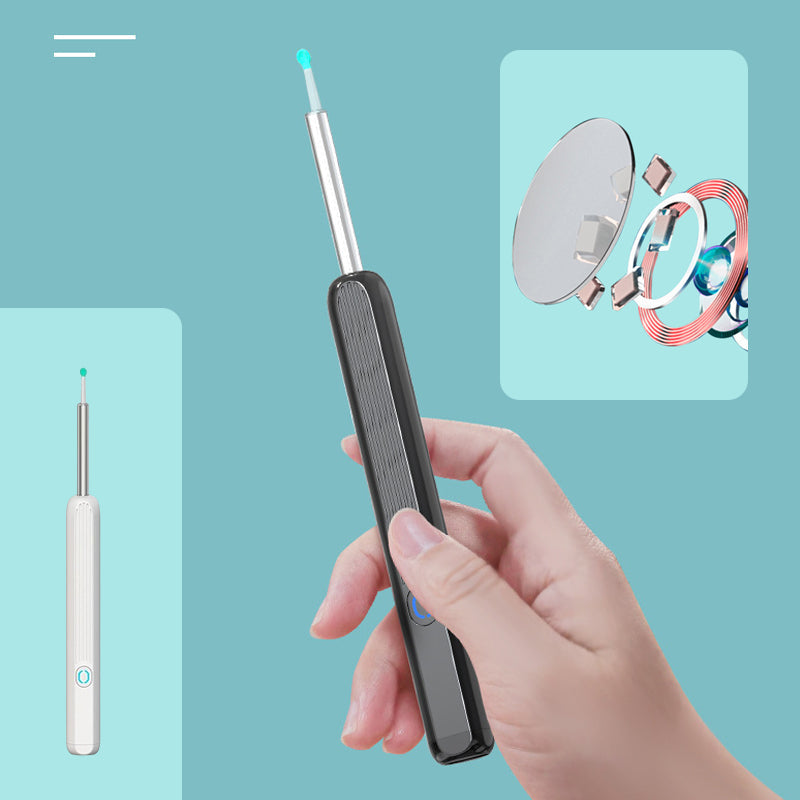 Ear wax remover with HD camera and app