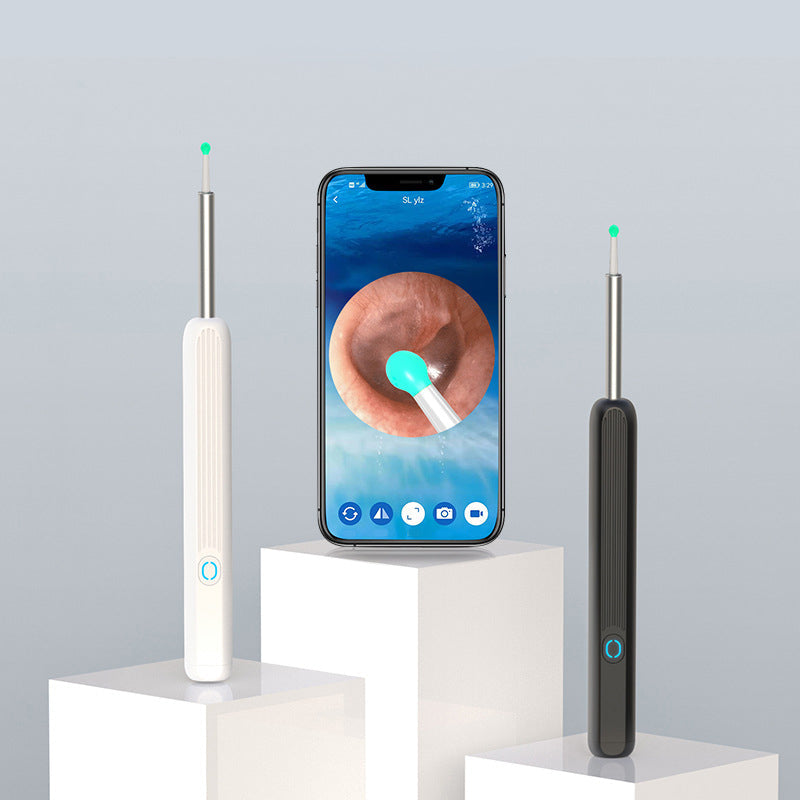 Ear wax remover with HD camera and app