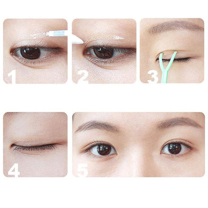 Eye lift sticker for natural and youthful eyes