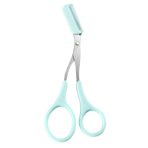 Eyebrow scissors with comb for precise trimming